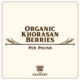 Organic Khorasan Berries - Per Pound