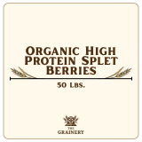 Organic High Protein Splet Berries - 50 lbs.