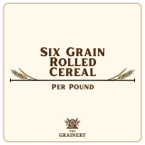 Six Grain Rolled Cereal - Per Pound